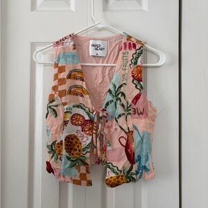 Anthropologie Paper Heart Fruit Set